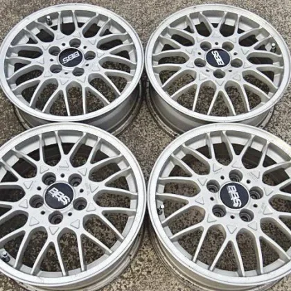JDM Rare Item: Forged Mitsubishi OEM BBS 16-inch 6J +46 PCD114.3 P1.5 No Tires