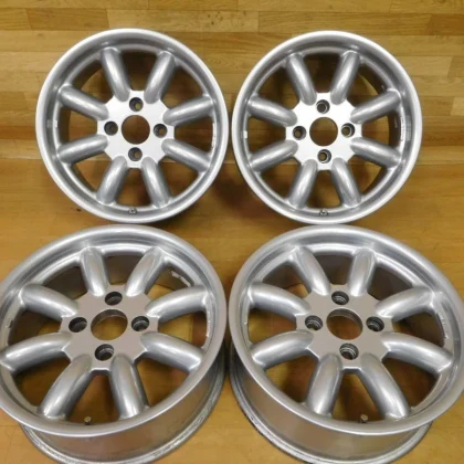 JDM 16-166 Rare COMPOMOTIVE 15in 6J + 15 PCD108-4H 4-Book Set for the No Tires