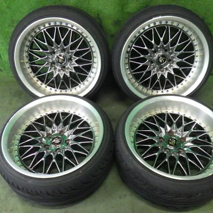 JDM Work VS-XV 189J -5B 10J +7D PCD114.3 5-lug deep rim 97mm aluminum No Tires