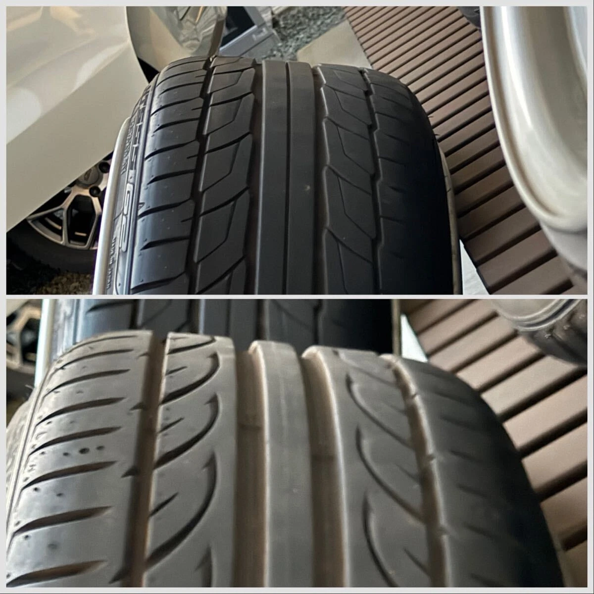 JDM Work Meister M1 199j+25 10j+25 wheels with different front and rea No Tires - Image 6