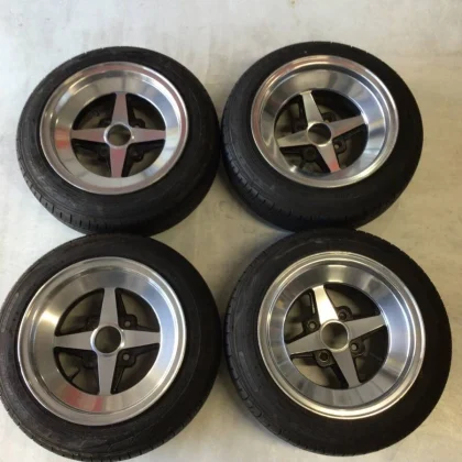 JDM Rare WORK 14x7.5 14x7.0 114.3/4h Equip A-type wheels with scratche No Tires