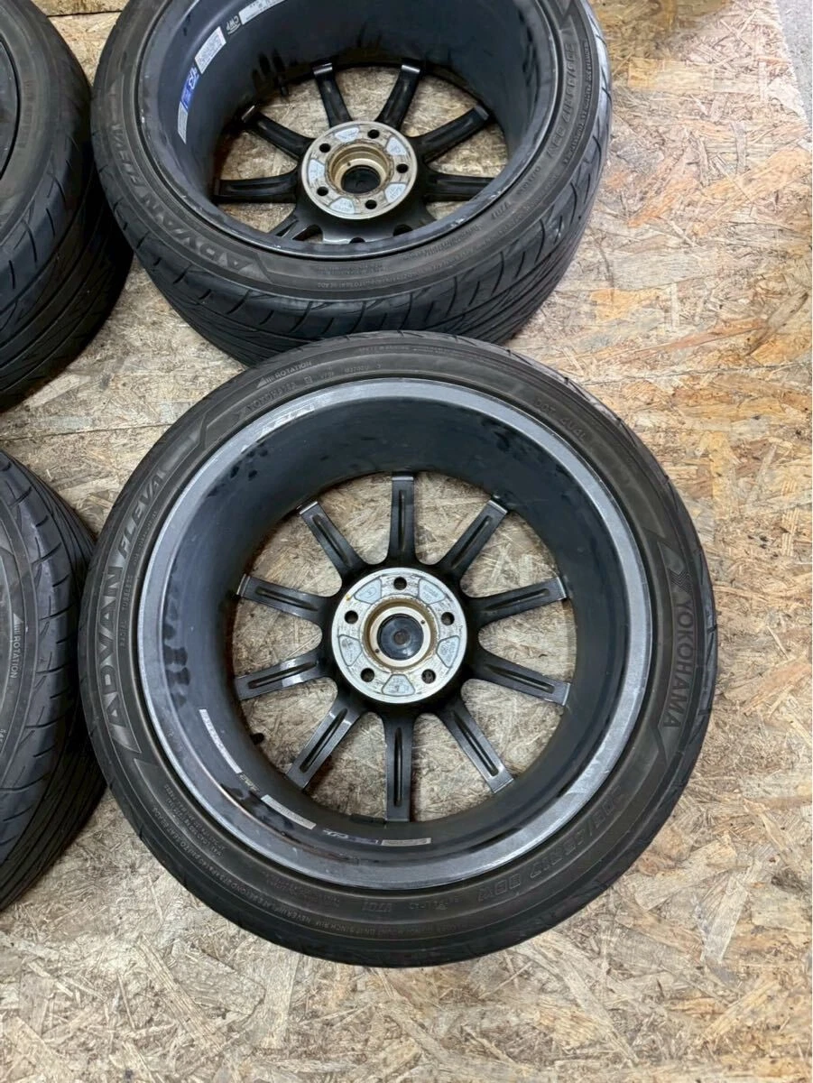 JDM Rare RAYS Gravillage ITS 57TRANSCEND 177J+50 PCD114.3 5-hole 5H Sw No Tires - Image 9