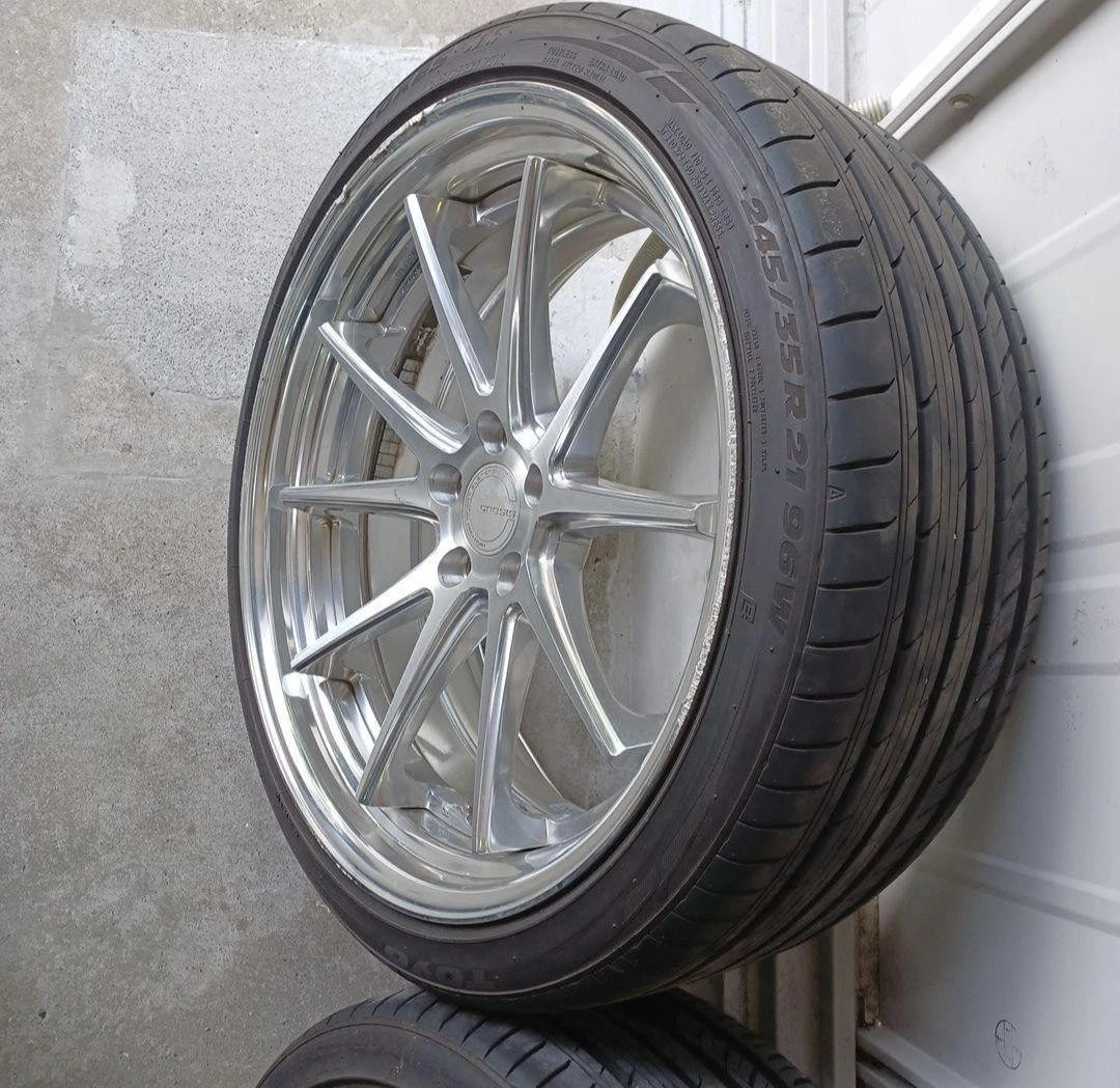 JDM WORK Gnosis CV201 21-inch Deep Concave No Tires - Image 4