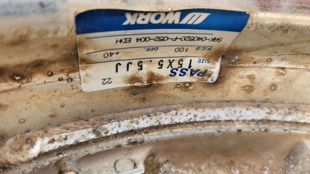 JDM Work Euroline 15 inch 5.5J final No Tires - Image 10