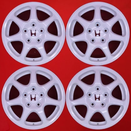 JDM Out-of-print rare used genuine HONDA Civic Type R EK9 wheels 4Book No Tires