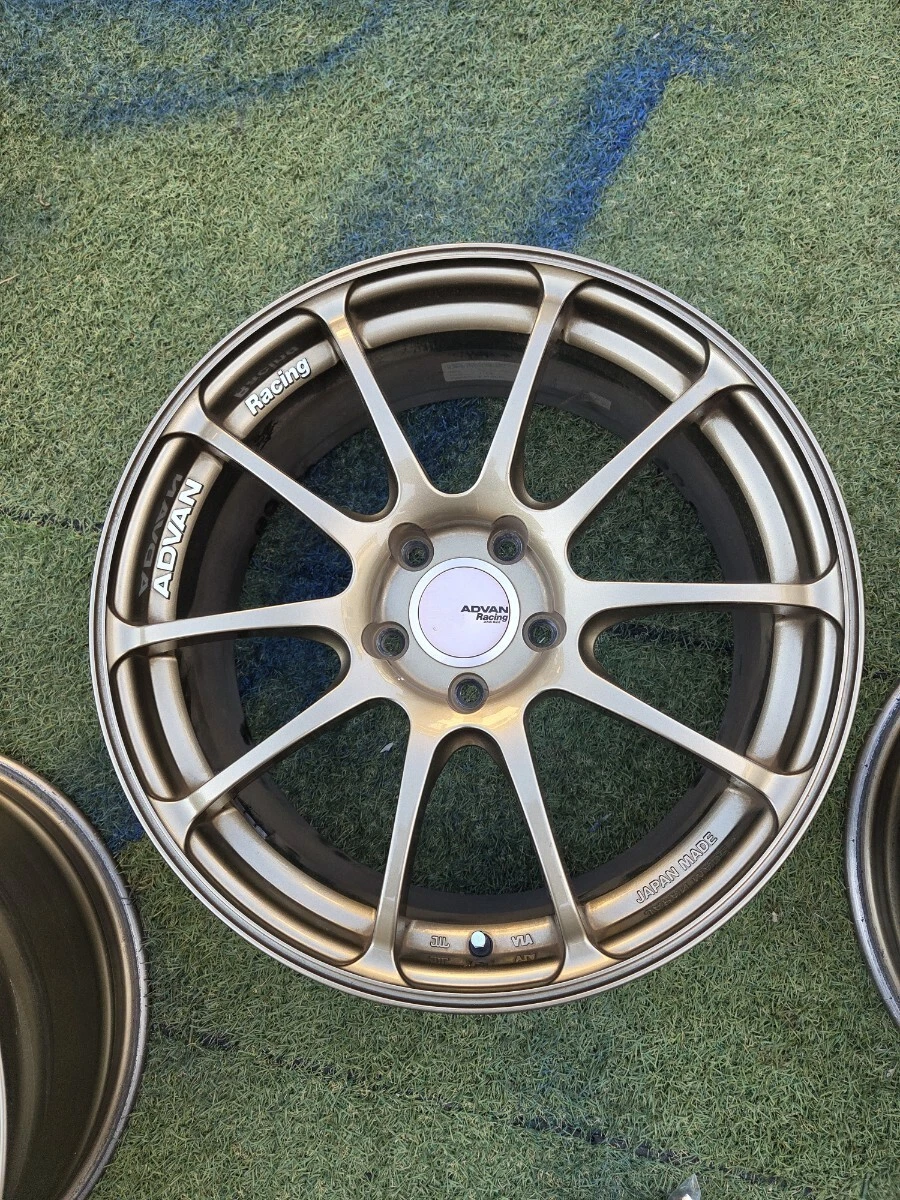 JDM ADVAN PCD114 5H 185J +45 YOKOMO No Tires - Image 3