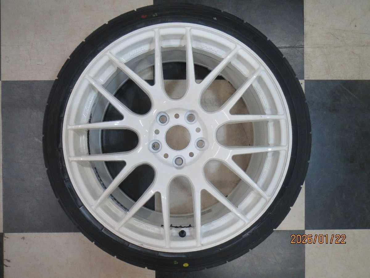 JDM WORK EMOTION M8R 18JZX100 JZX110 Skyline 8.5J +38 / 9.5J +38 5H114 No Tires - Image 6