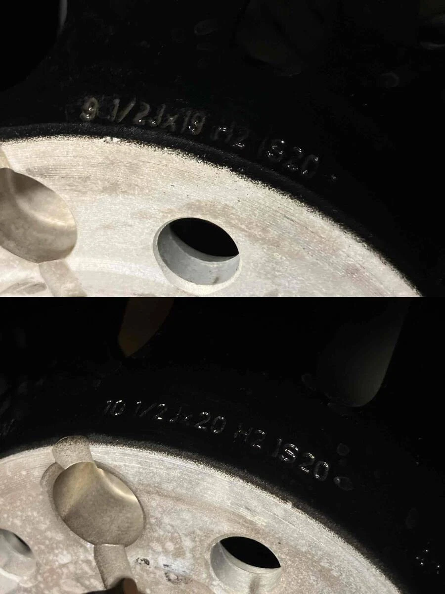 JDM Forging BMW M3 Genuine Competition 826M 19" & 20" Wheels 9.5J+20 1 No Tires - Image 8