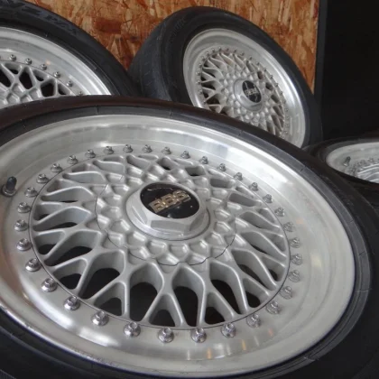 JDM Rare BBS GERMANY GESCHMIEDET RS137 7Jx16H2ET45 / RS225 8Jx16H2ET45 No Tires