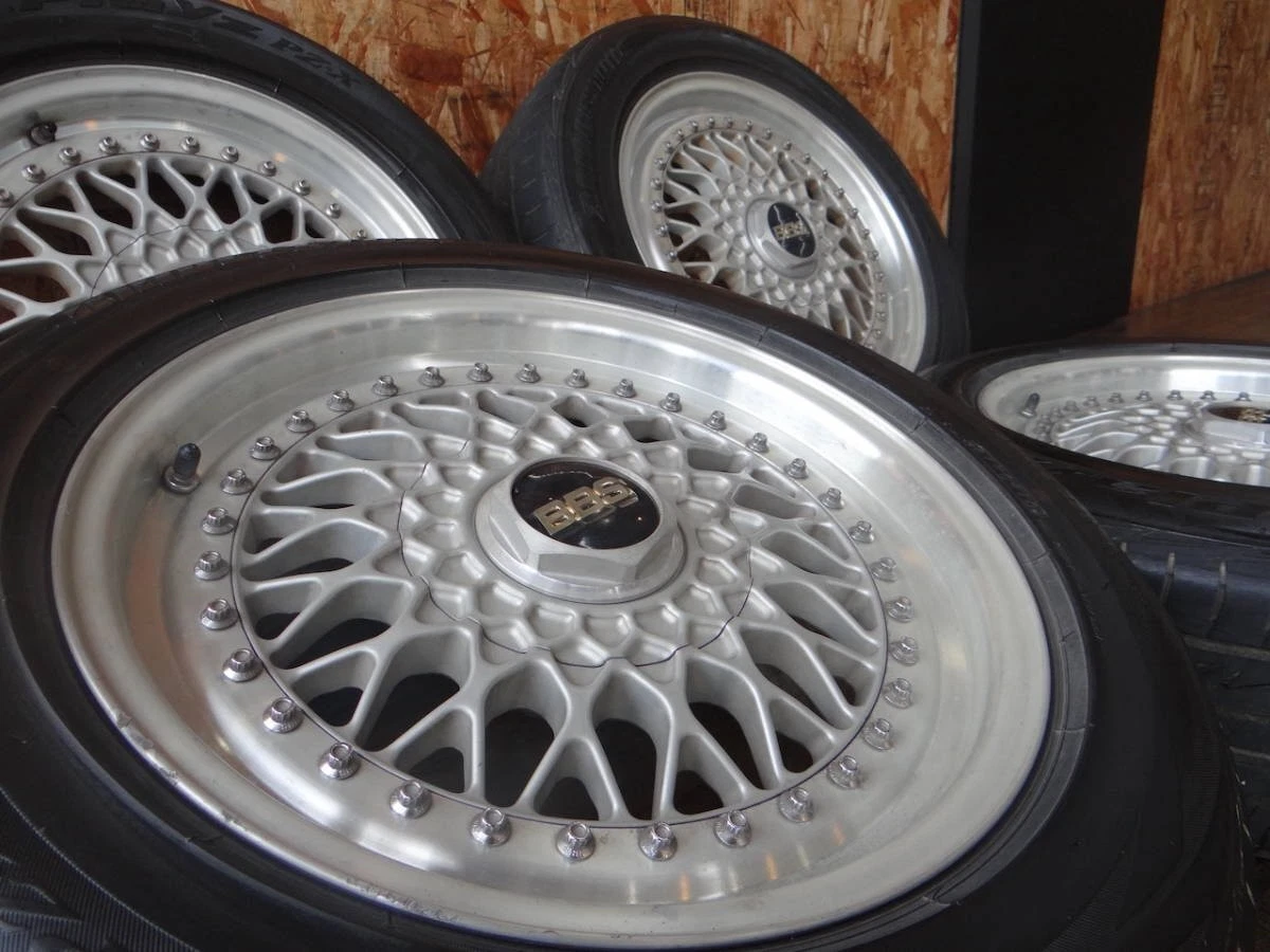 JDM Rare BBS GERMANY GESCHMIEDET RS137 7Jx16H2ET45 / RS225 8Jx16H2ET45 No Tires