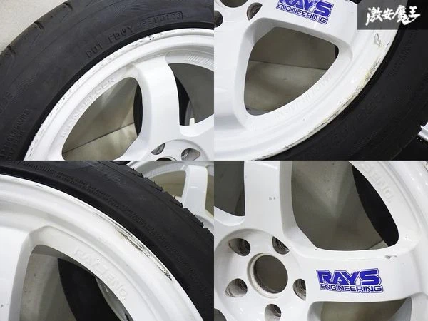 JDM RAYS Volk Racing TE37 forging wheels 179J +22 bolt pattern 5x114.3 No Tires - Image 9