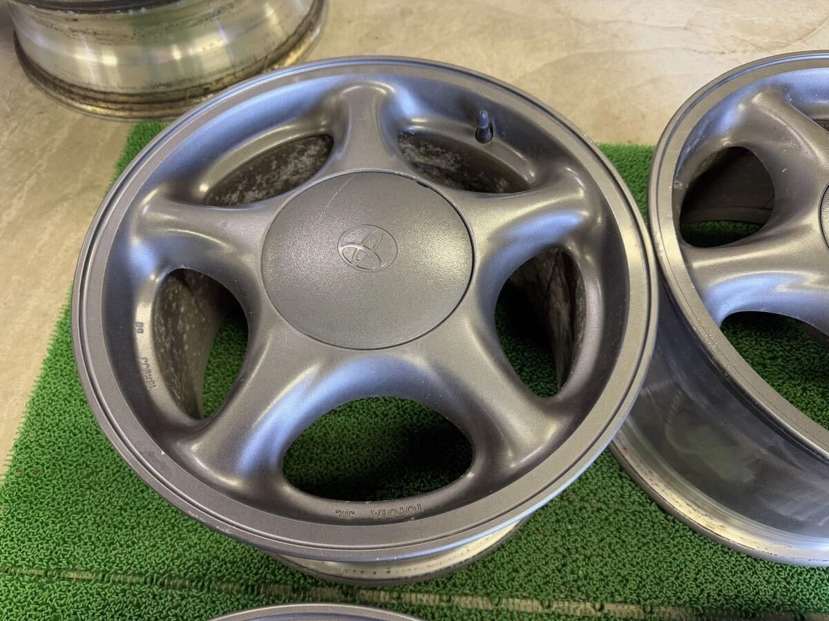 JDM Supra JZA80 Genuine 16-inch Aluminum Wheels 8/9Jx16 +50 5/114.3 Gu No Tires - Image 4