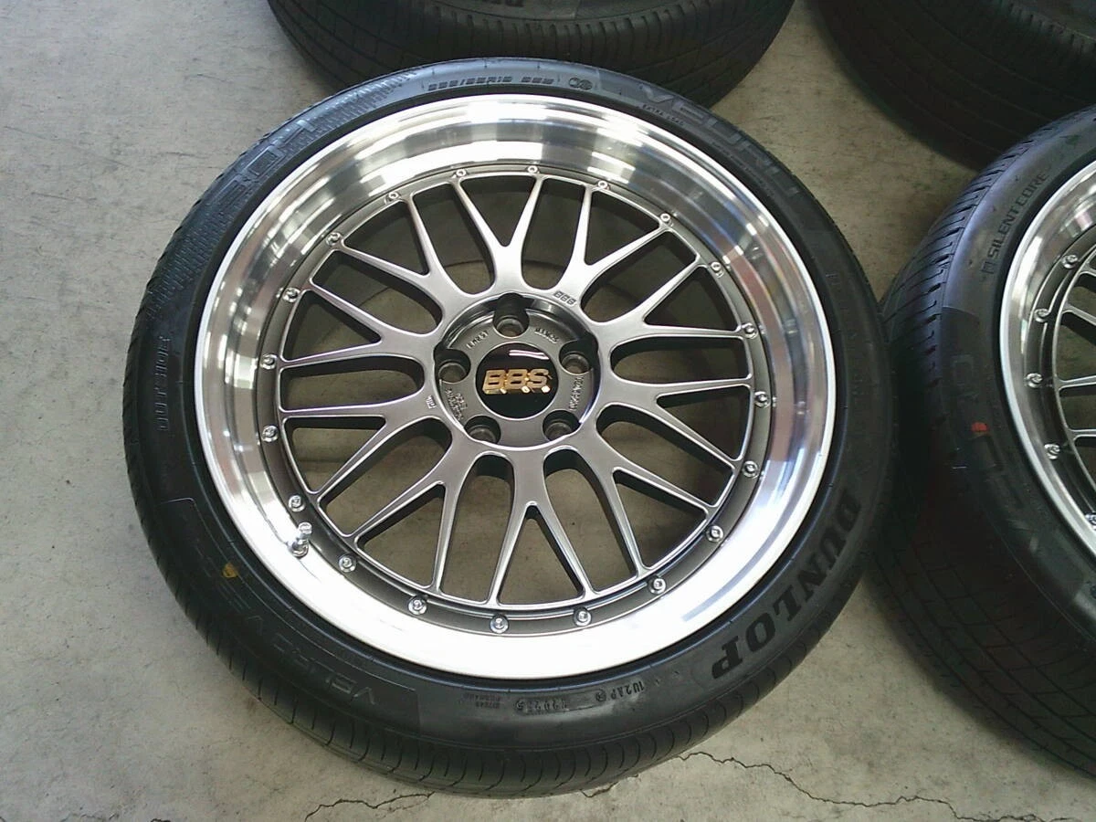 JDM Superb BBS LM220/LM257 19-inch Tire & Wheel Set 4-Book LM 235/40R1 No Tires - Image 2