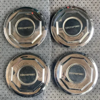 JDM Rare TRU SPORKE center caps pan type set of 4 for American Lowride No Tires