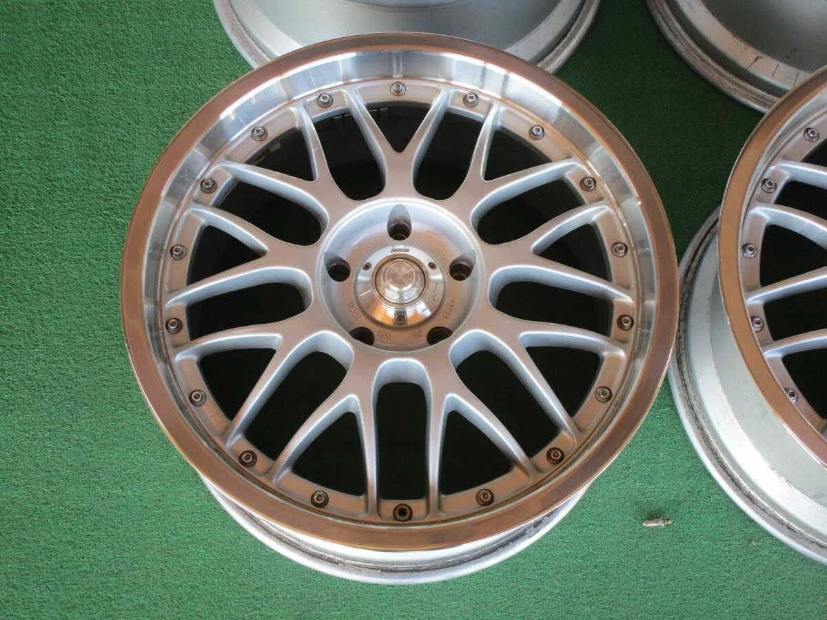 JDM Rare BBS RS Stern 8J 9J 4Book Forging Celsior Crown for Aristo Cha No Tires - Image 2