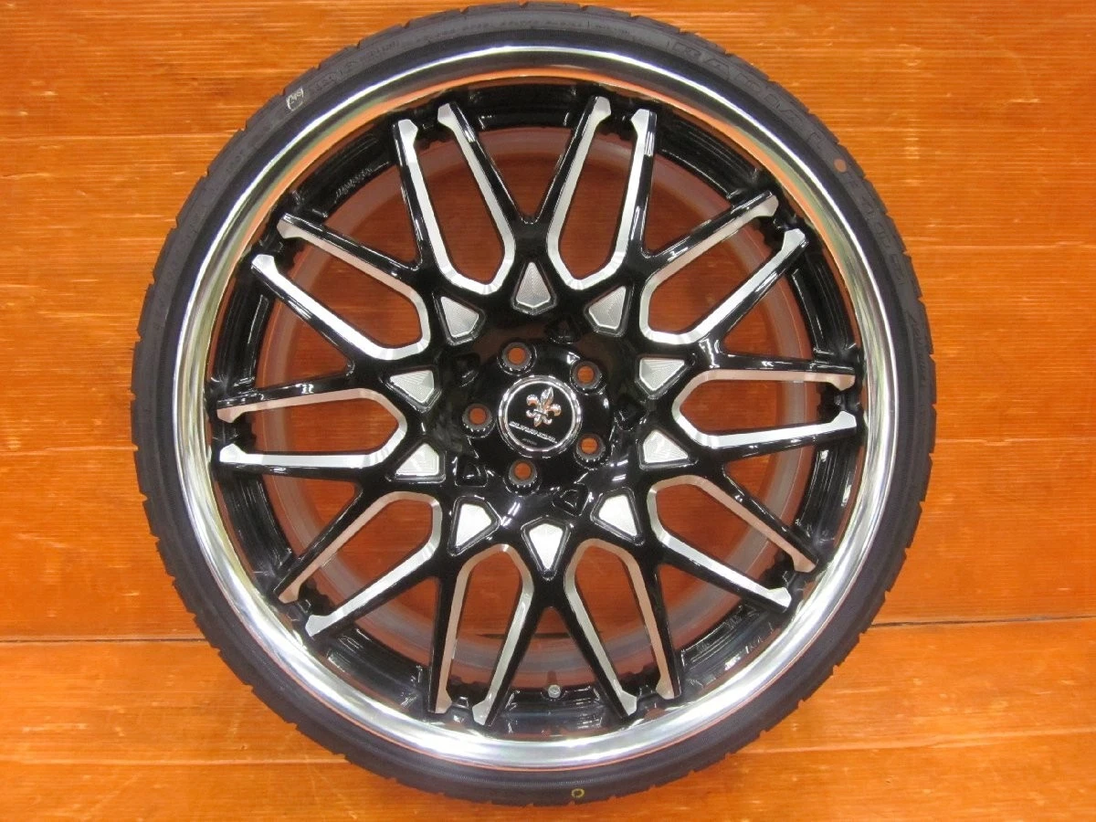 JDM Y4 WORK Durandal DD10.5 208.5J +40 PCD100 5H φ60mm O-disc MINERVA No Tires - Image 2