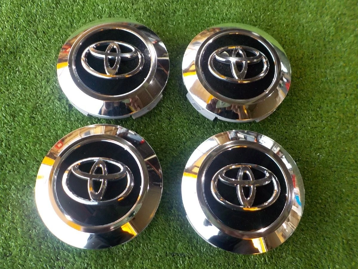 JDM TN584t Toyota Land Cruiser 200ZX 20 Wheel Center Caps Set of 4 New No Tires