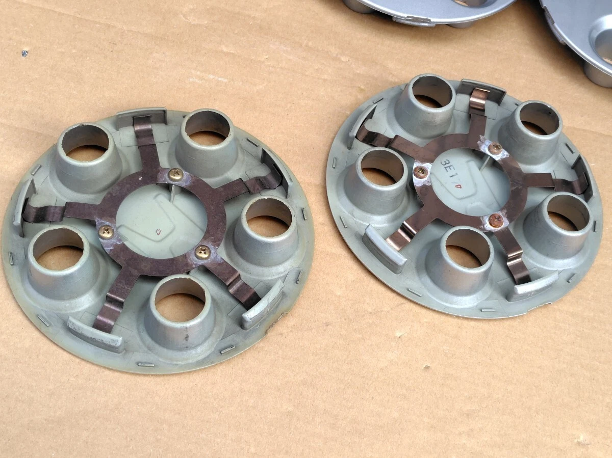 JDM NSX NA1 Genuine Center Caps No Chipped Tabs Set of 4 No Tires - Image 5