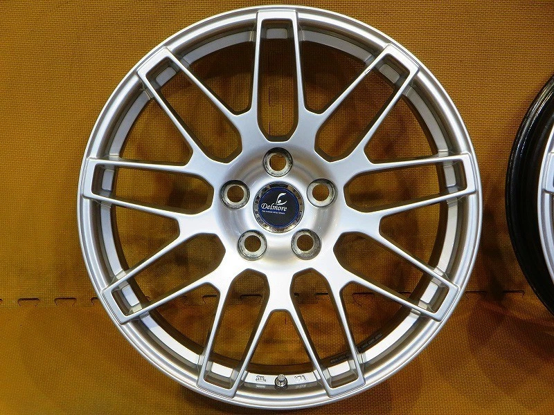JDM Set of 4 Weds Delmore LC.S Wheels with Toyota Flat Seat Nuts 198J+ No Tires - Image 2