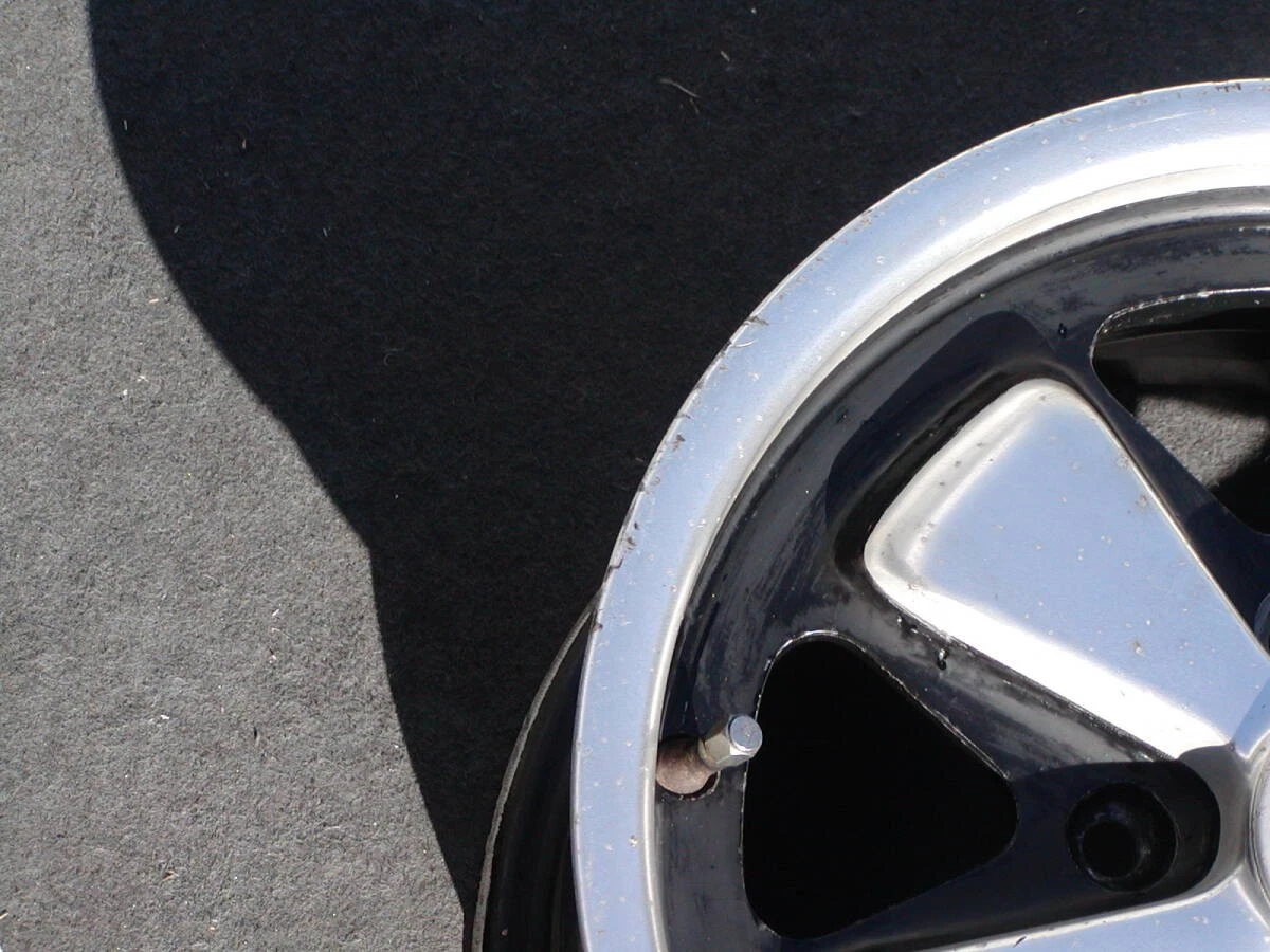 JDM Genuine Porsche 911 Hooks alloy 6J 2-piece set PCD130-5H narrow fo No Tires - Image 8