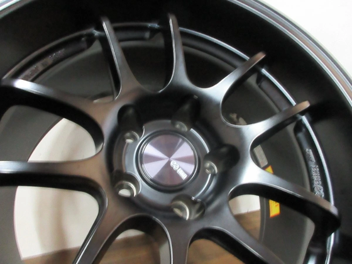 JDM ・ Enkei PF01EVO 17in 9.5J +12 5-hole PCD114.3 wheels for custom ca No Tires - Image 9