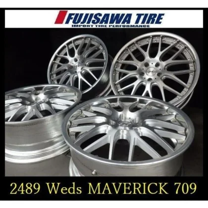 JDM 2489 A Weds MAVERICK 70920x8.5J 5-hole PCD114.3 +344-wheel WEDS No Tires