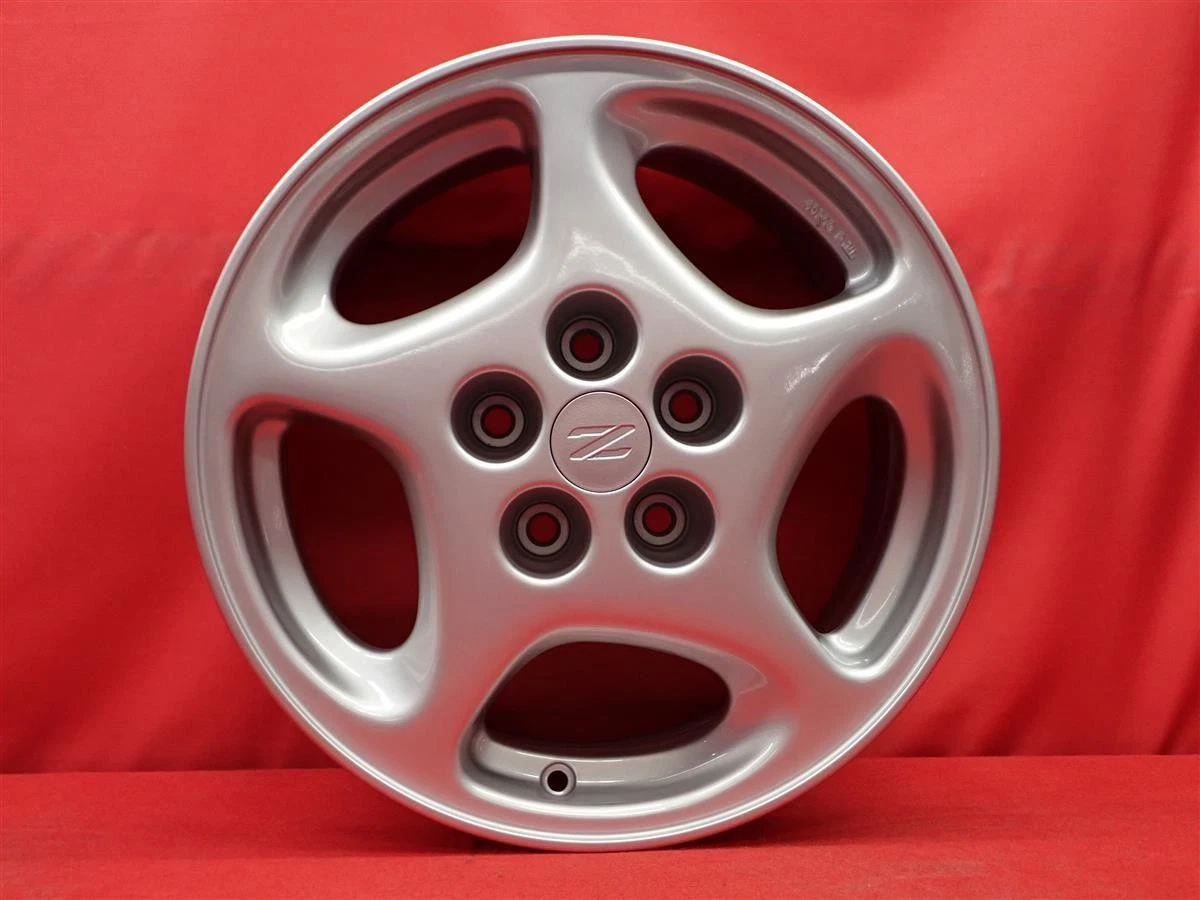 JDM Repainted Nissan Fairlady Z Z32 genuine used wheels 4Book 7.5J 16P No Tires - Image 5
