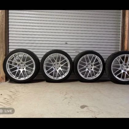 JDM Work 20 Wheel Set 245/40R20 No Tires