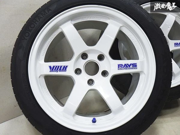 JDM RAYS Volk Racing TE37 forging wheels 179J +22 bolt pattern 5x114.3 No Tires - Image 3