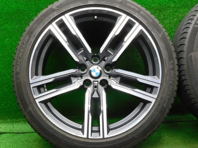 JDM Used 4Book 245/40R19 wheels and tires 2019 70% tread remaining for No Tires - Image 2