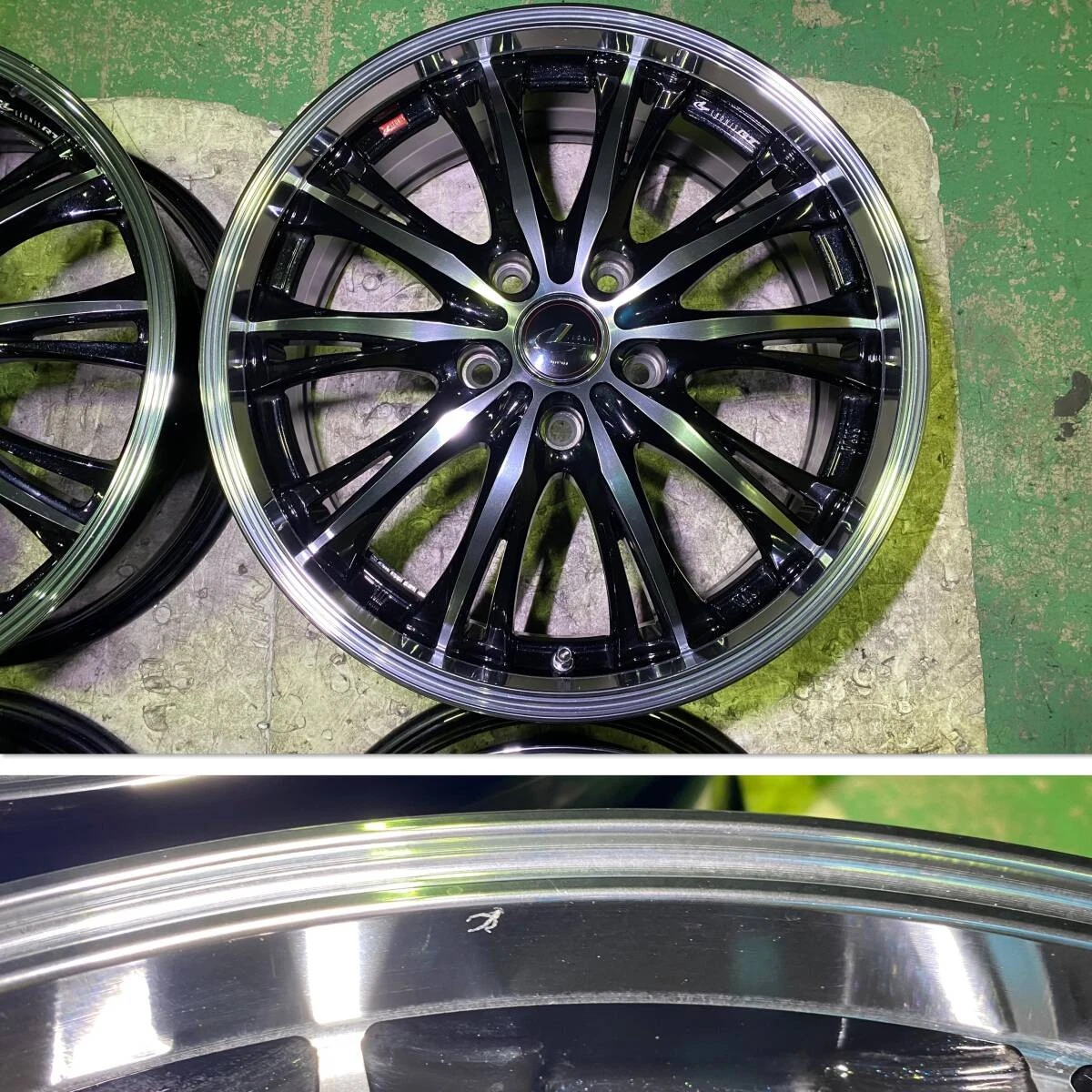 JDM Weds Leonis RT 17LEONIS 6.5J +52 PCD114.3 5H 4-Pack Set for Noah V No Tires - Image 5