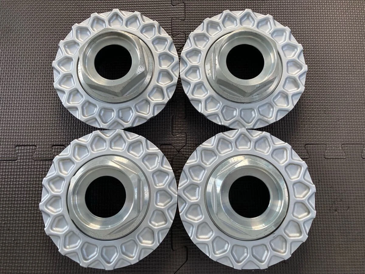 JDM Thick cast full plate "09.24.011" Early BBS RS center caps 4 piece No Tires