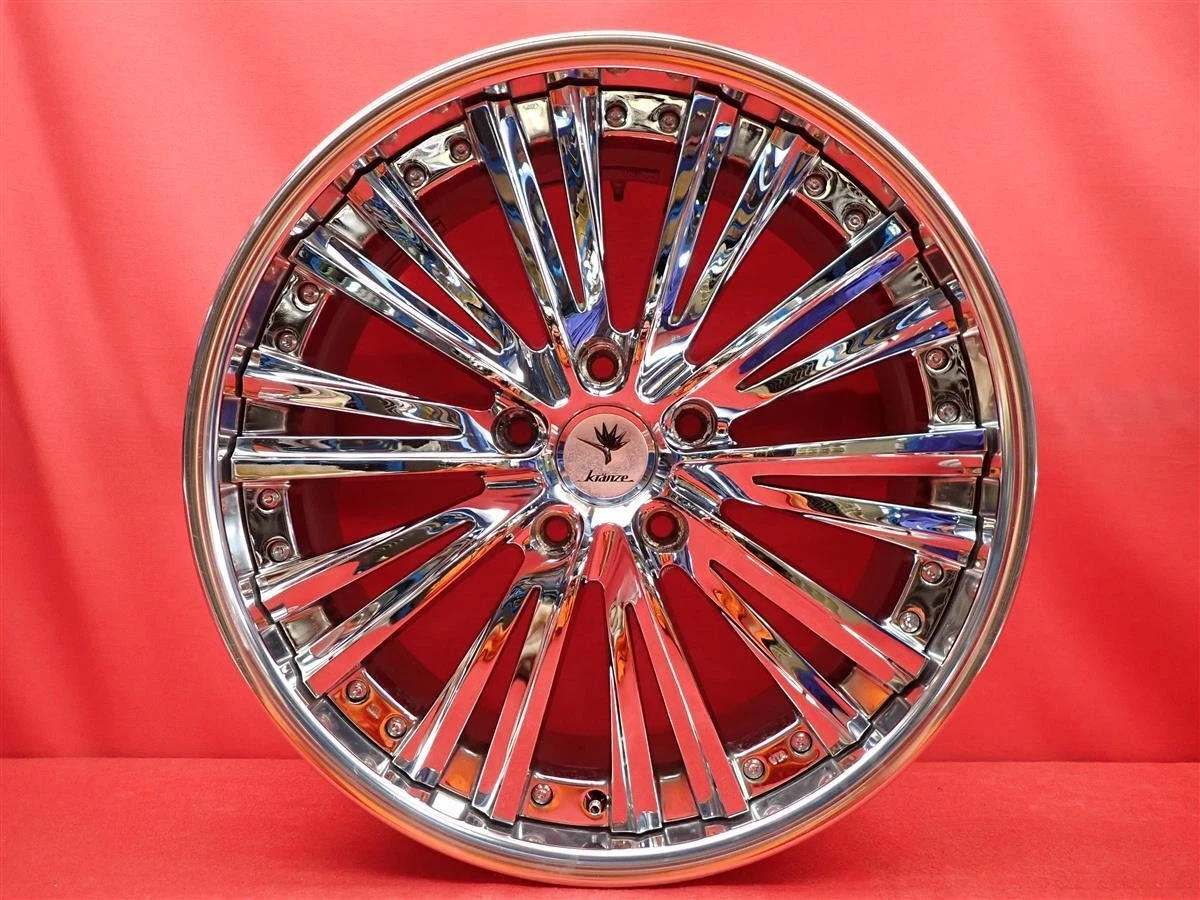 Weds Kranze GAGIS 4Wheels 19x8+44 5x120 Cadillac CTS BMW E46 - Image 5