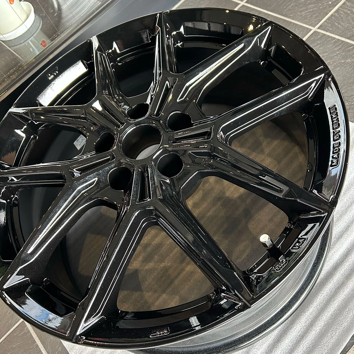 JDM AME Aluminum Wheels Smack IG-TEC 187.5J 38 5-114 4-Pack | AME Outl No Tires - Image 2