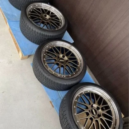 JDM BBS LM229 LM256 4Wheels no tires 20x8.5+32 9.5+45 5x120