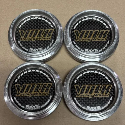 JDM Out of print RAYS VOLK RACING GT High Type 2 Carbon Pattern Center No Tires