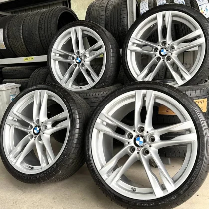 JDM BMW M Performance genuine double spoke 373M 8.5J +33/9J +44 245/35 No Tires