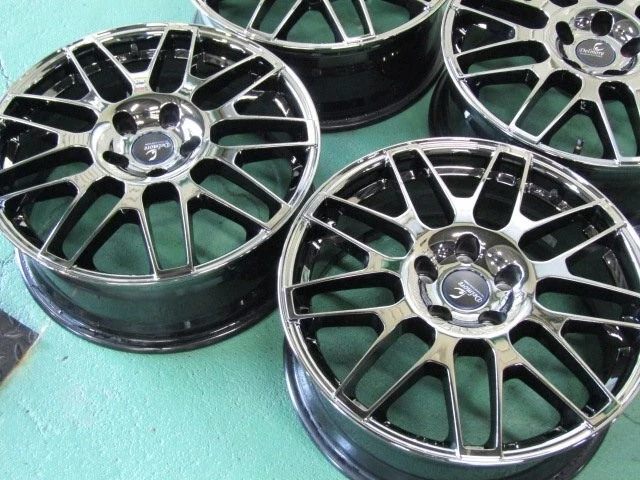 JDM Scratch-free option Weds Delmore LC/S Lexus LBX 7J +40 114.3 5H 22 No Tires - Image 3