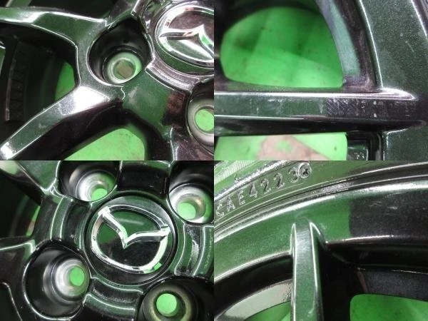 JDM Mazda Roadster genuine 6.5j/+45 wheels hubs approximately 54mm Bri No Tires - Image 5