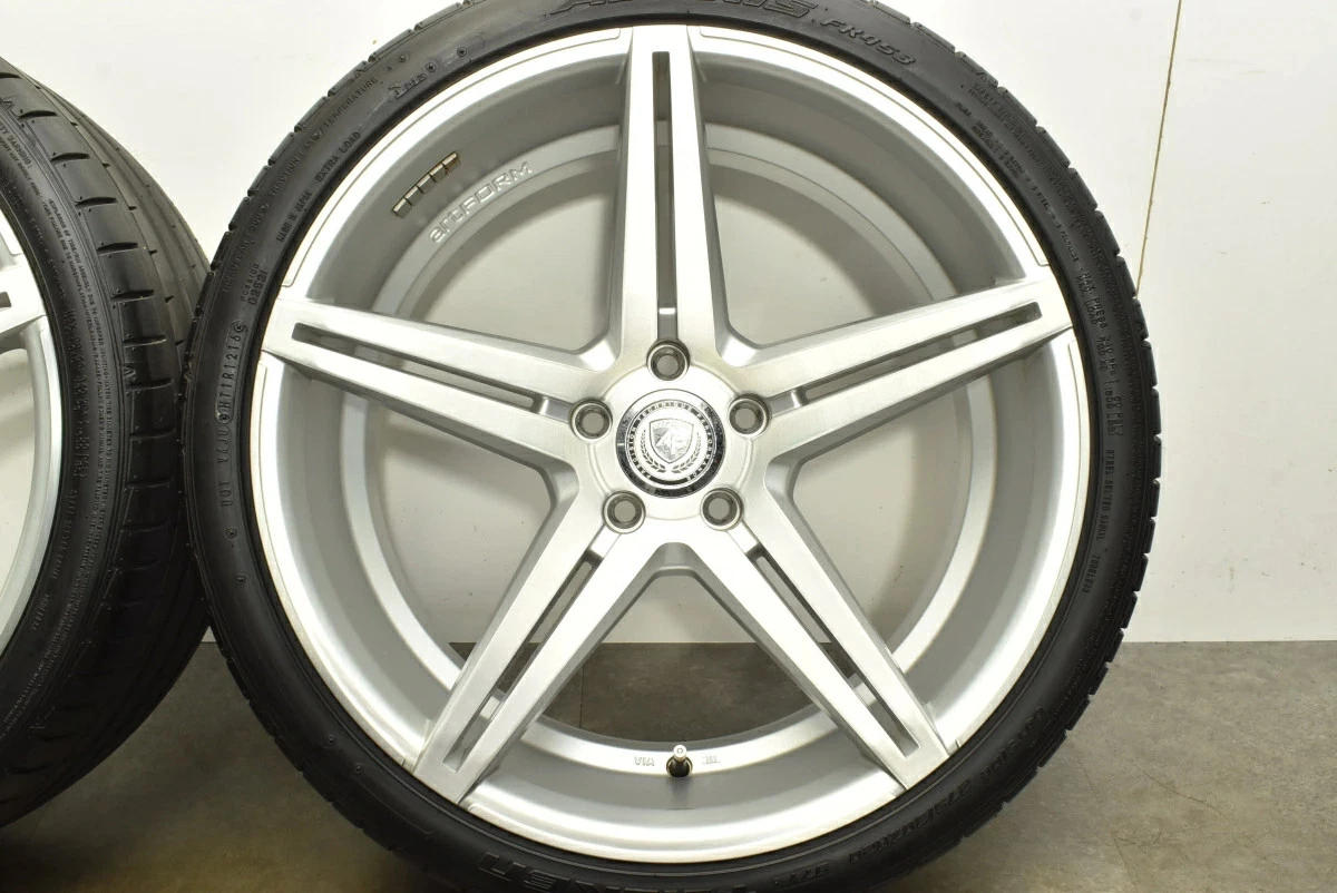 JDM Used 4-Book Set: 208.5J x 20 +30 PCD 114.3 245/30ZR20 90Y with Fal No Tires - Image 7