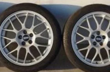 JDM Subaru genuine BBS 17-inch forged aluminum wheels No Tires