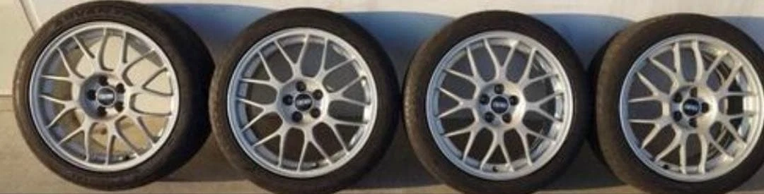 JDM Subaru genuine BBS 17-inch forged aluminum wheels No Tires