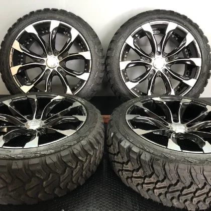 JDM ACCELERA M/T-01 275/45R22 Summer Mud Tires WALD Jarrett J11-C 2210 No Tires