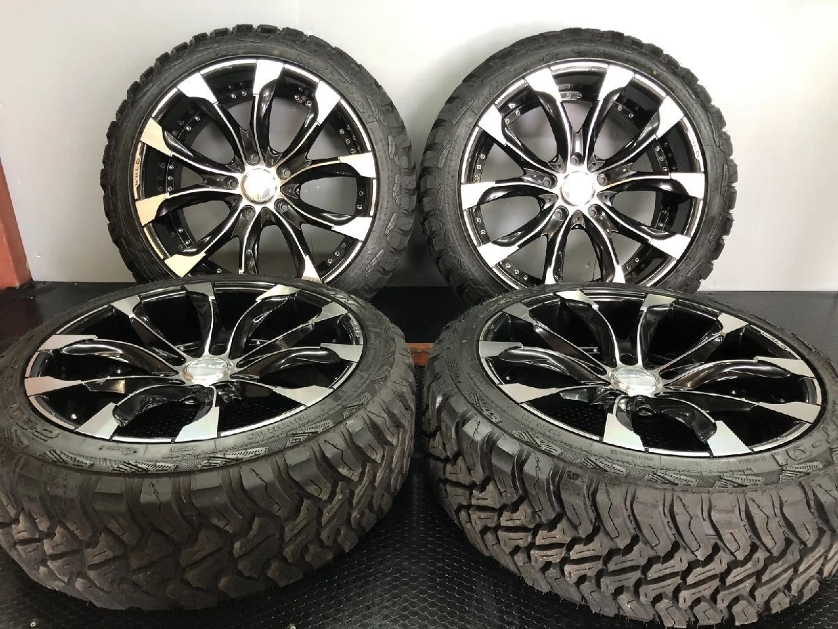 JDM ACCELERA M/T-01 275/45R22 Summer Mud Tires WALD Jarrett J11-C 2210 No Tires