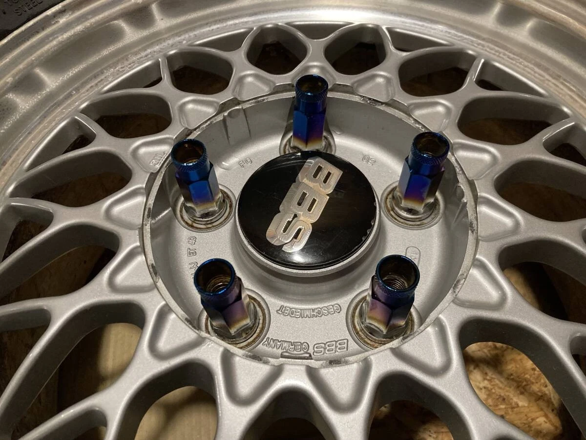 JDM The aesthetics of small diameters. BBS RG Toyota hubs 156.5JJ +40 No Tires - Image 7