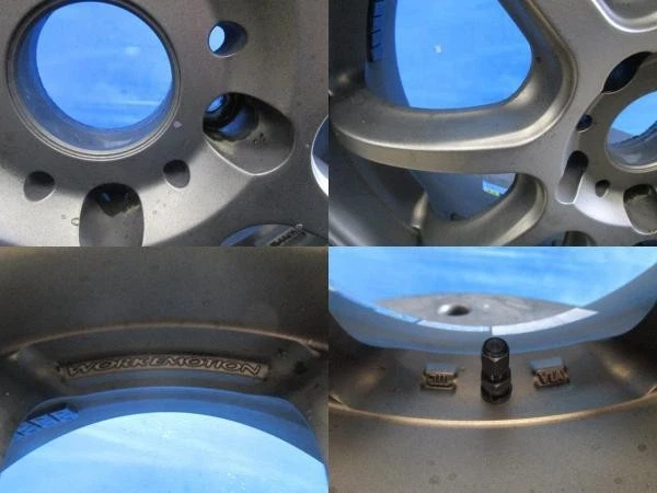 JDM PCD120/5H Front and rear irregularities WORK EMOTION D9R 189.5J 7. No Tires - Image 3