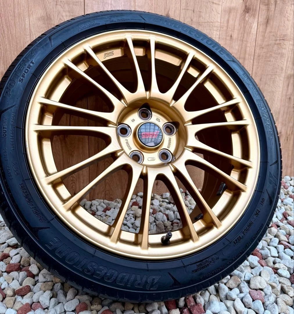 JDM BBSforgingsubaru WRX STI genuine 188.5JPCD114.3 No Tires - Image 7