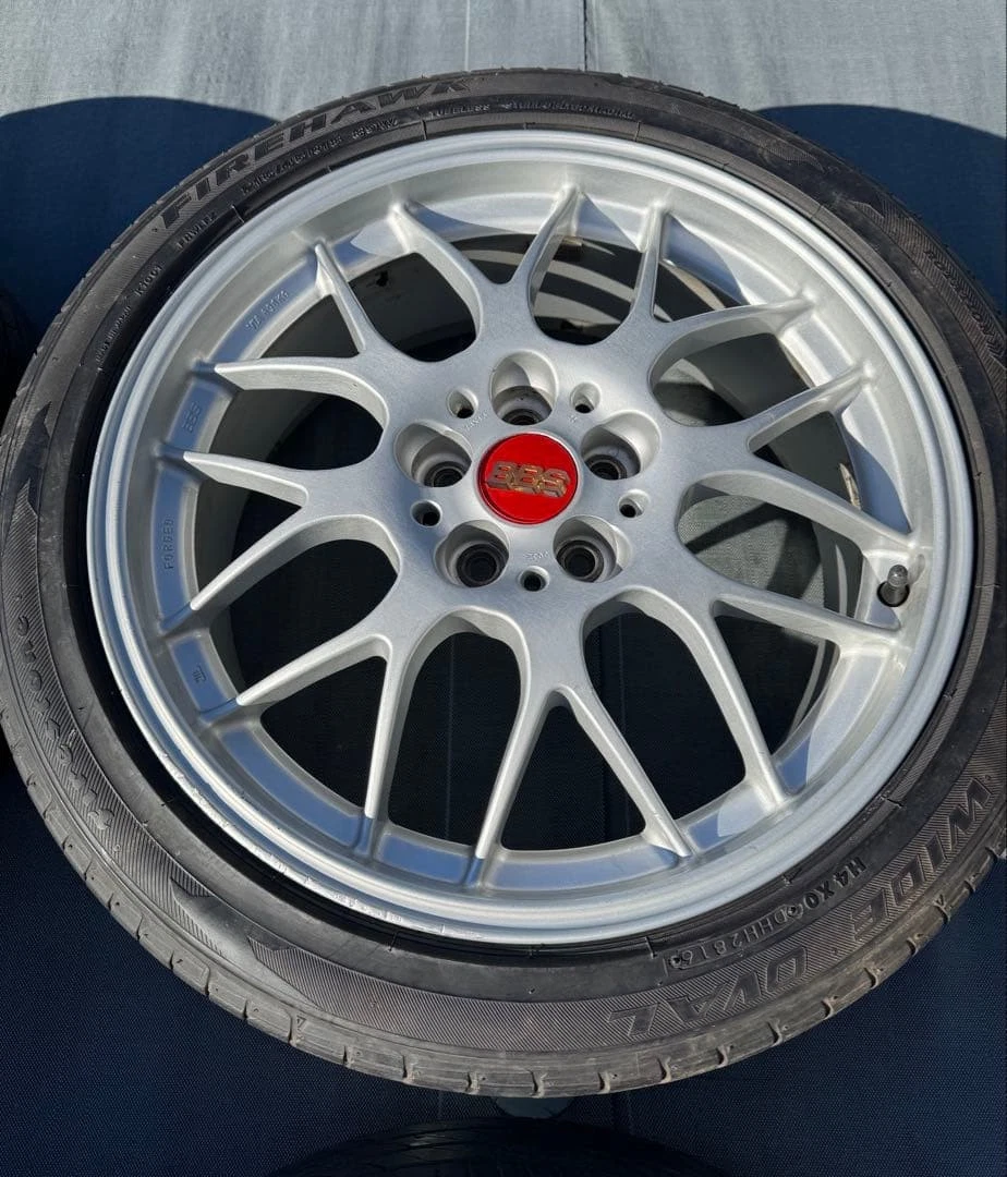 JDM Used BBS RG-R 187J ET55 5H/100 4Book Set No Tires - Image 4