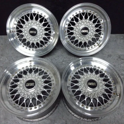 JDM Rare size BBS RS 16 Cedguro Cima Z31 Skyline Soarer Cresta Mark II No Tires