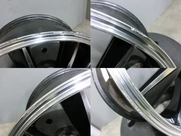 JDM Crown summer tires and used wheels 4-book set ARROW SPEED 225/45R1 No Tires - Image 6